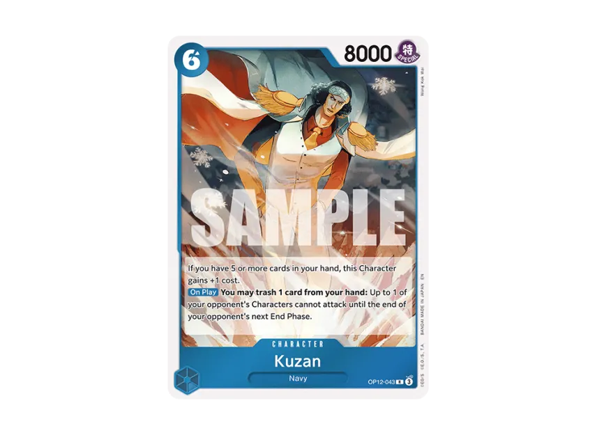 Kuzan R [OP12-043] [EN] (Booster Pack "LEGACY OF THE MASTER")