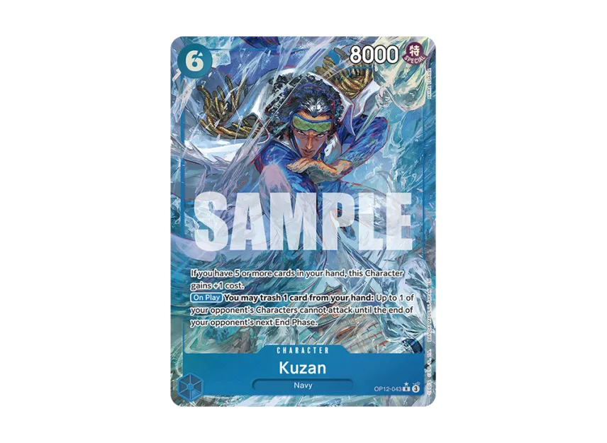 Kuzan R-P [OP12-043] [EN] (Booster Pack "LEGACY OF THE MASTER")
