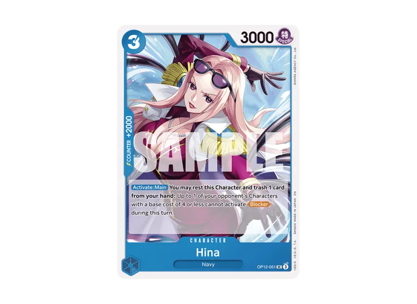 Hina UC [OP12-051] [EN] (Booster Pack "LEGACY OF THE MASTER")
