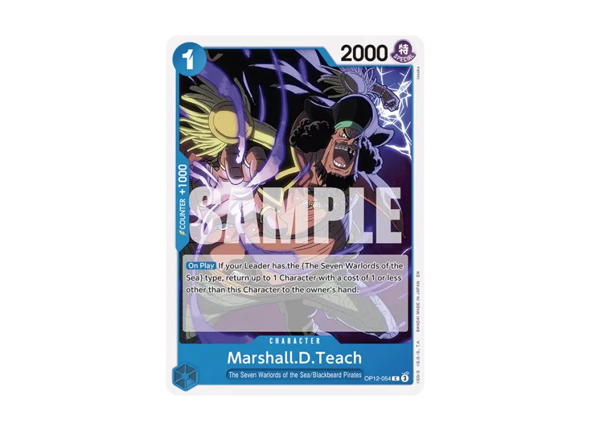 Marshall.D.Teach C [OP12-054] [EN] (Booster Pack "LEGACY OF THE MASTER")