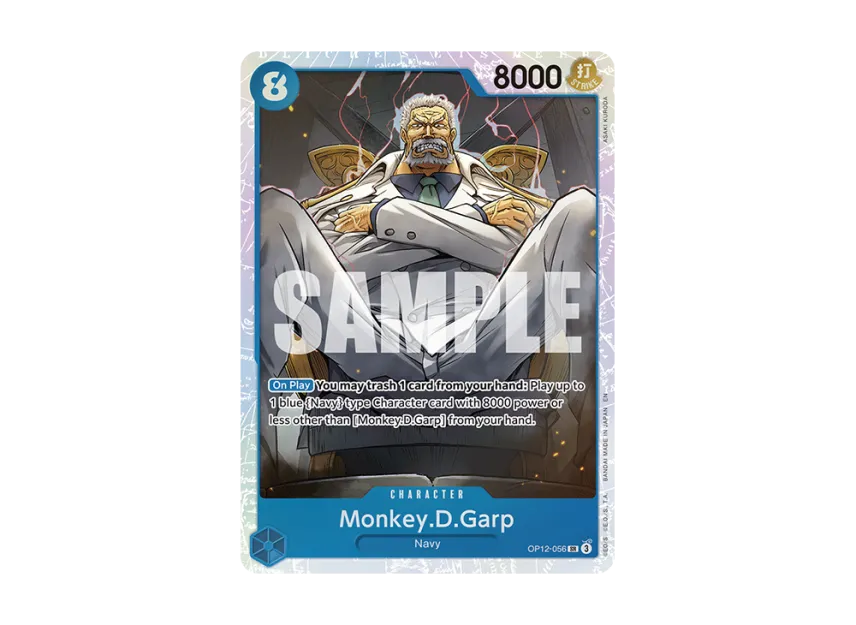 Monkey.D.Garp SR [OP12-056] [EN] (Booster Pack "LEGACY OF THE MASTER")