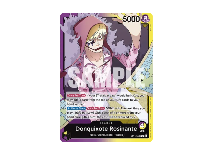Donquixote Rosinante L [OP12-061] [EN] (Booster Pack "LEGACY OF THE MASTER")