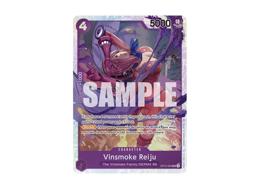 Vinsmoke Reiju SR [OP12-063] [EN] (Booster Pack "LEGACY OF THE MASTER")
