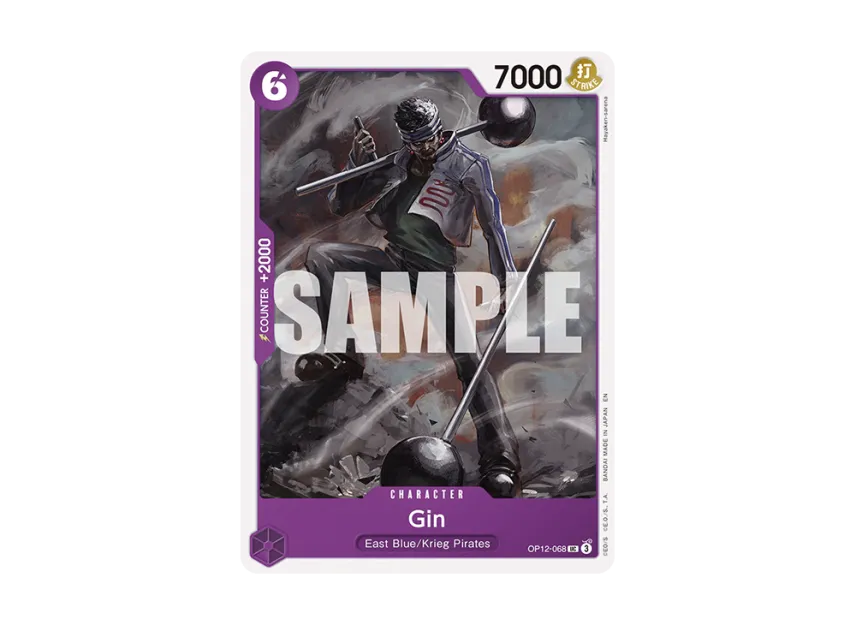 Gin UC [OP12-068] [EN] (Booster Pack "LEGACY OF THE MASTER")