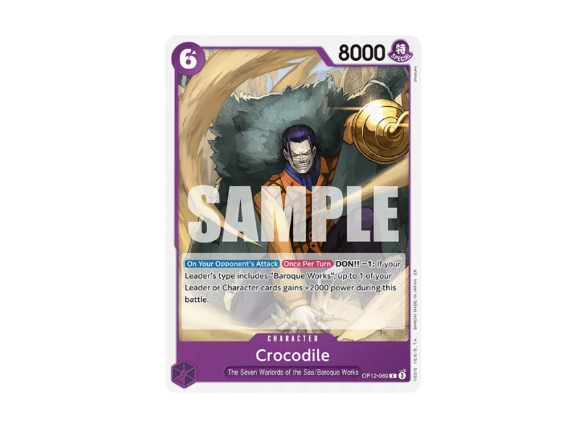 Crocodile C [OP12-069] [EN] (Booster Pack "LEGACY OF THE MASTER")