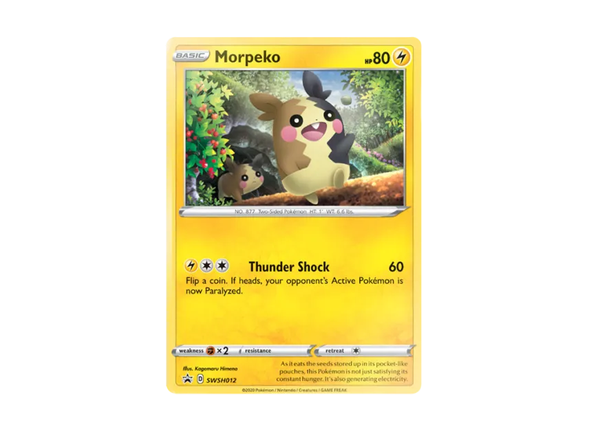 Morpeko P [SWSH012] (Sword & Shield "Promotional Card")