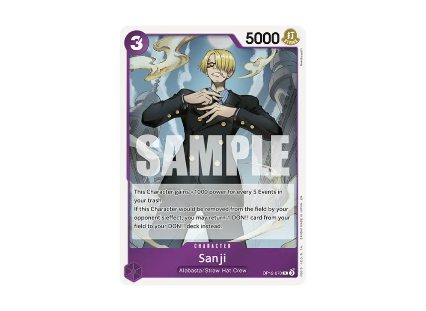 Sanji R [OP12-070] [EN] (Booster Pack "LEGACY OF THE MASTER")