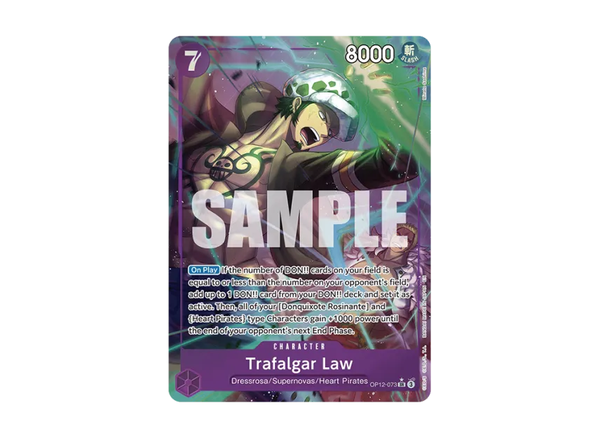 Trafalgar Law SR-P [OP12-073] [EN] (Booster Pack "LEGACY OF THE MASTER")