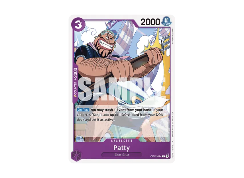 Patty C [OP12-074] [EN] (Booster Pack "LEGACY OF THE MASTER")