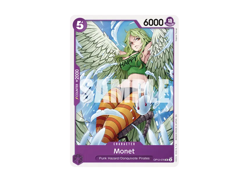 Monet UC [OP12-076] [EN] (Booster Pack "LEGACY OF THE MASTER")
