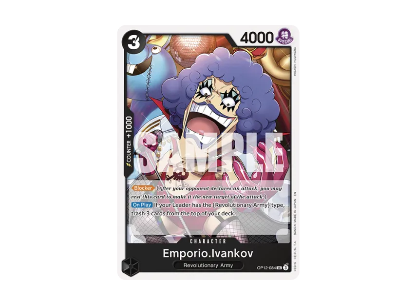 Emporio.Ivankov UC [OP12-084] [EN] (Booster Pack "LEGACY OF THE MASTER")