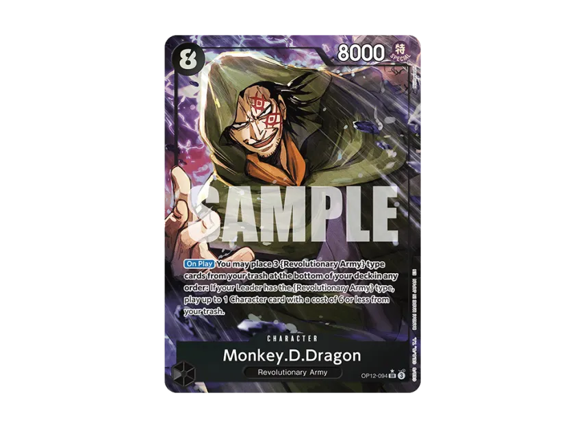 Monkey.D.Dragon SR-P [OP12-094] [EN] (Booster Pack "LEGACY OF THE MASTER")