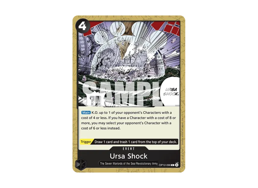 Ursa Shock C [OP12-096] [EN] (Booster Pack "LEGACY OF THE MASTER")