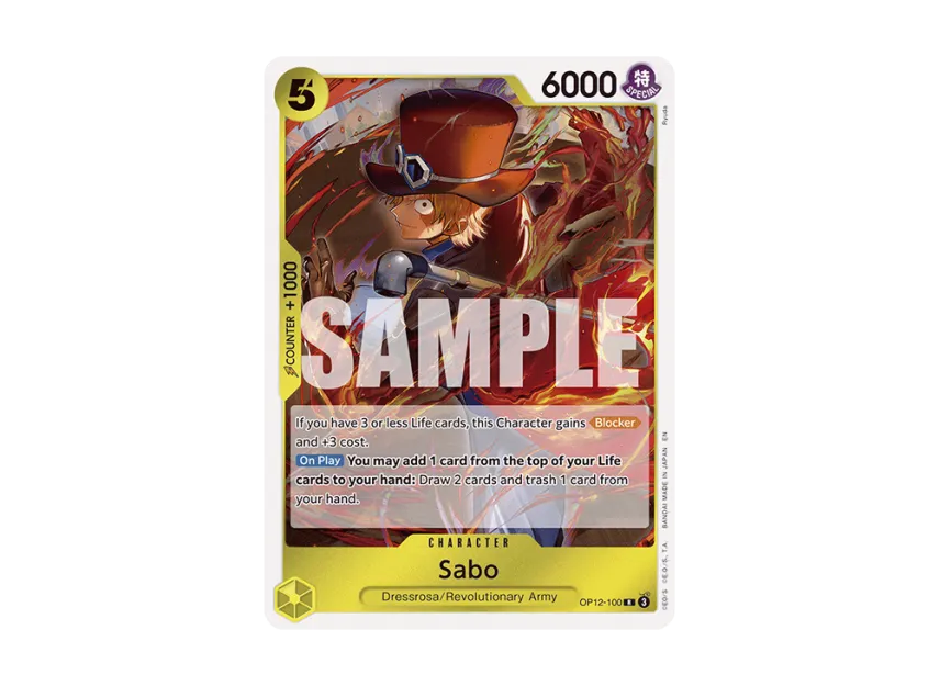 Sabo R [OP12-100] [EN] (Booster Pack "LEGACY OF THE MASTER")