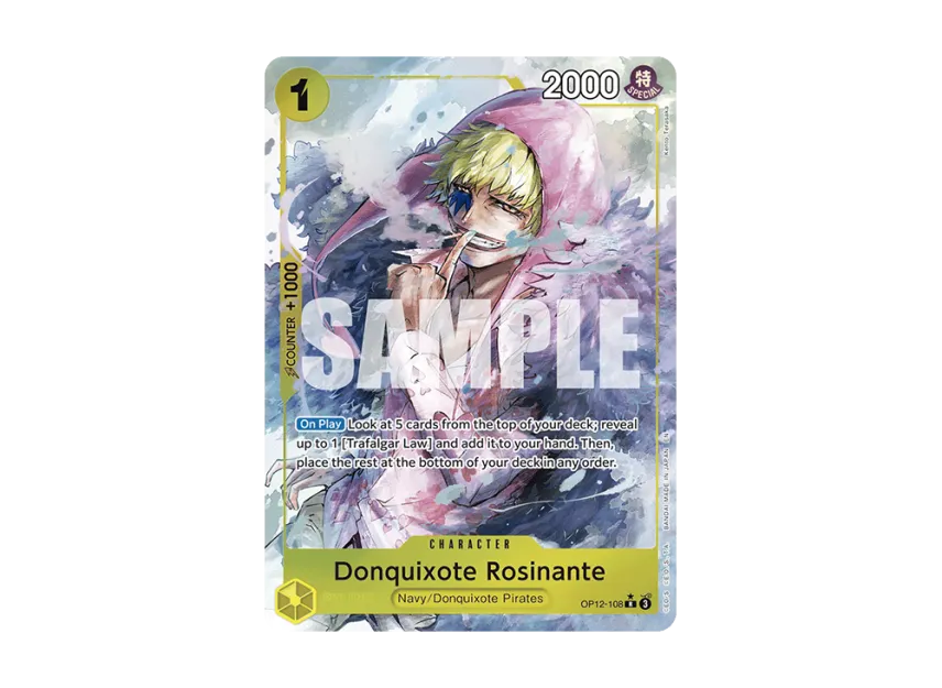 Donquixote Rosinante R-P [OP12-108] [EN] (Booster Pack "LEGACY OF THE MASTER")