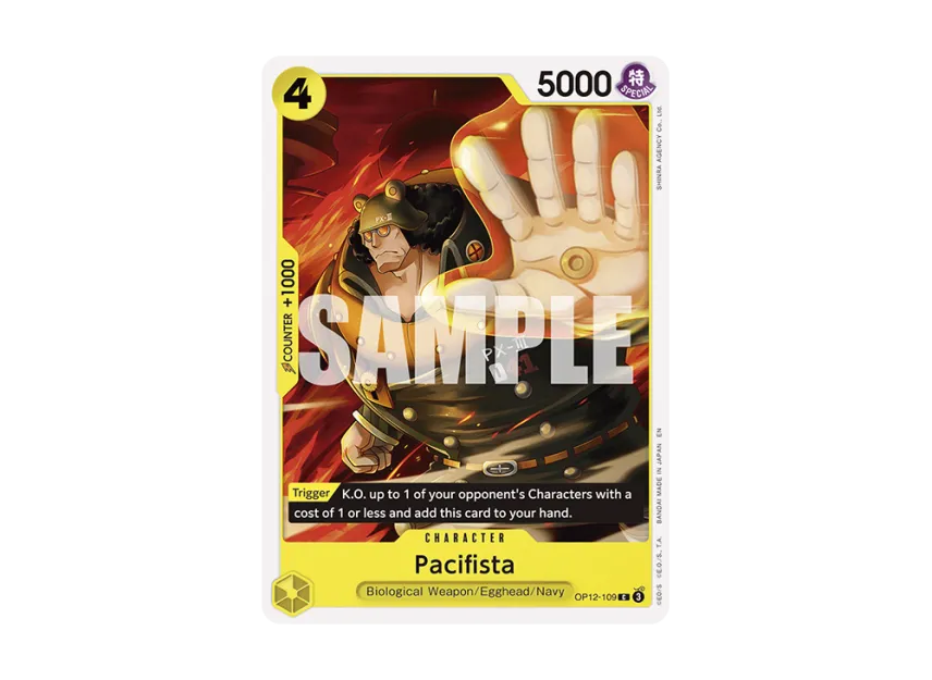 Pacifista C [OP12-109] [EN] (Booster Pack "LEGACY OF THE MASTER")