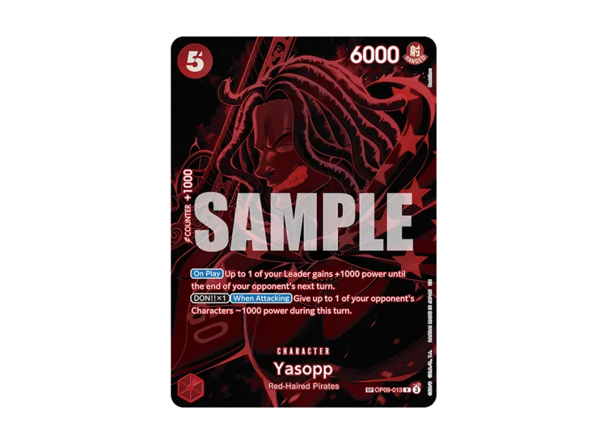 Yasopp R-SPC [OP09-013] [EN] (Booster Pack "LEGACY OF THE MASTER")