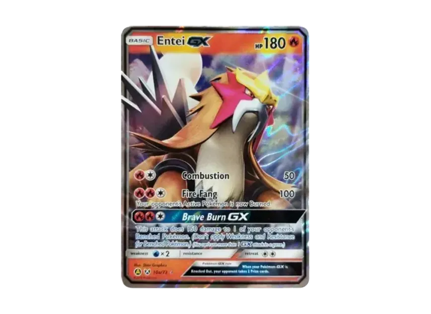 Entei GX UR [10A/73] (Promotional Card)