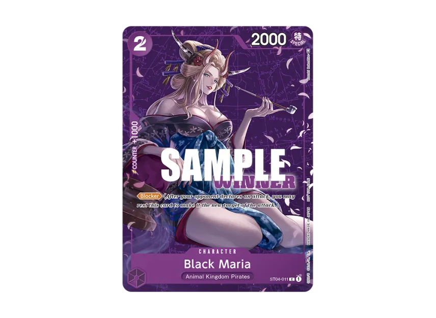Black Maria : Winner C [ST04-011] [EN] (Promotional Card "Tournament Pack Vol.2 -Winner-")