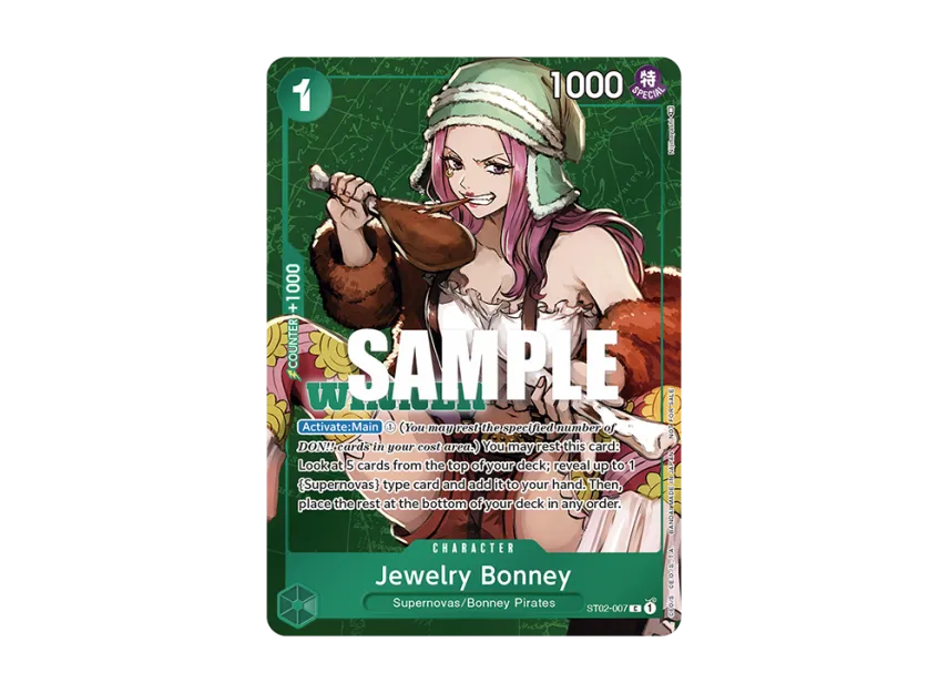 Jewelry Bonney : Winner C [ST02-007] [EN] (Promotional Card "Tournament Pack Vol.3 -Winner-")