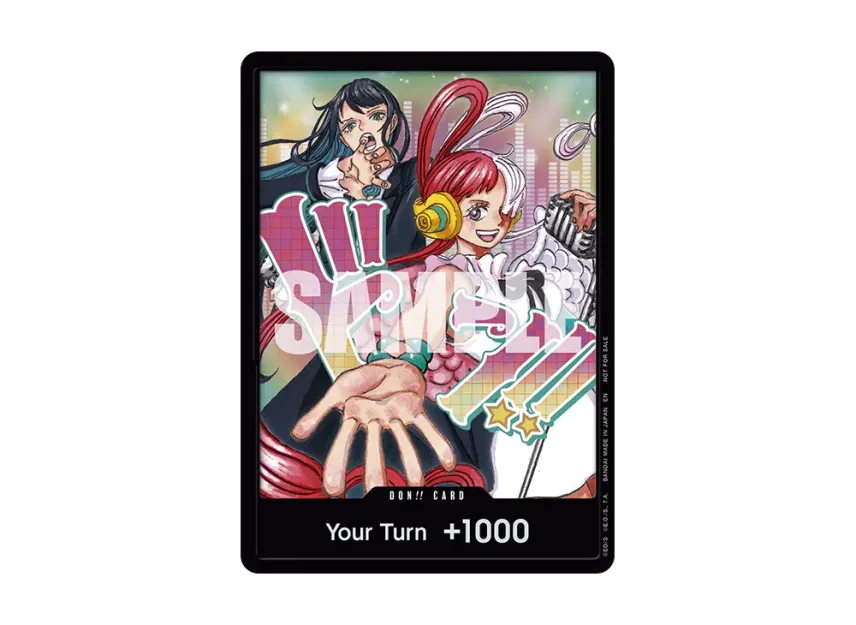 DON!! Card : Ado & Uta [EN](Promotional Card "ONE PIECE DAY Dallas Card Game Celebration") [EN]