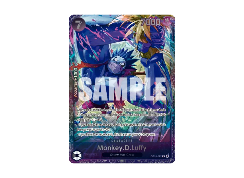 Monkey.D.Luffy R : TOP 64 [OP15-092] [EN] (Promotional Card "Treasure Cup August 2026")