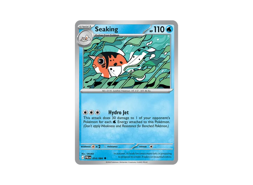 Seaking U [PBL 014/084] [EN] (Mega Evolution "Pitch Black Booster Display Box")