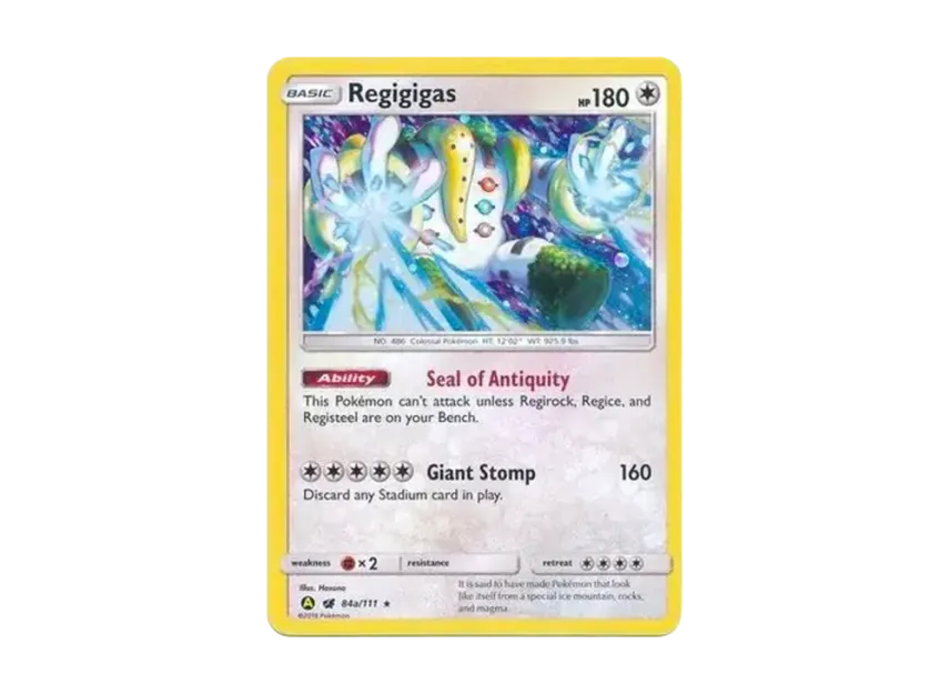 Regigigas R [84A/111] (Promotional Card)