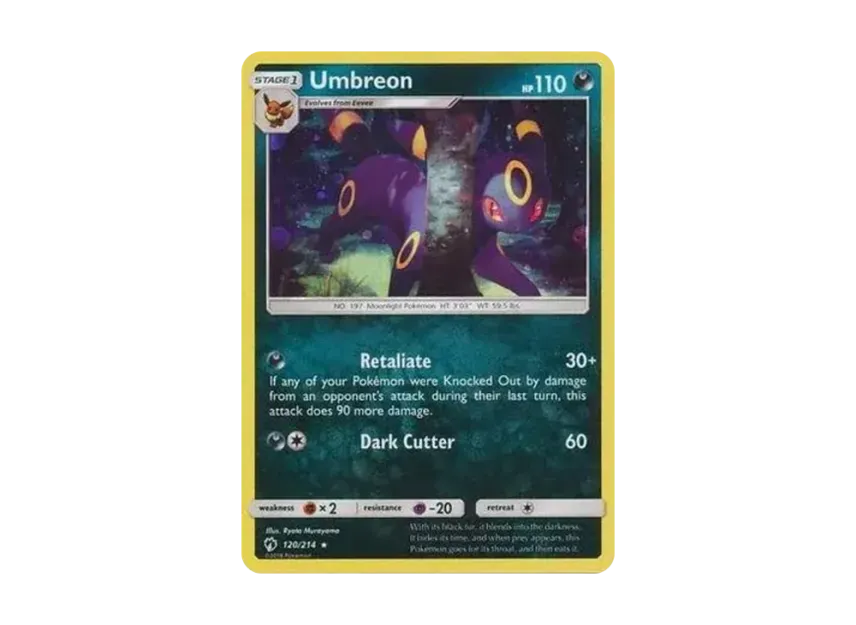 Umbreon R [214-PROMOTIONAL-CARD 120/214] (Promotional Card)