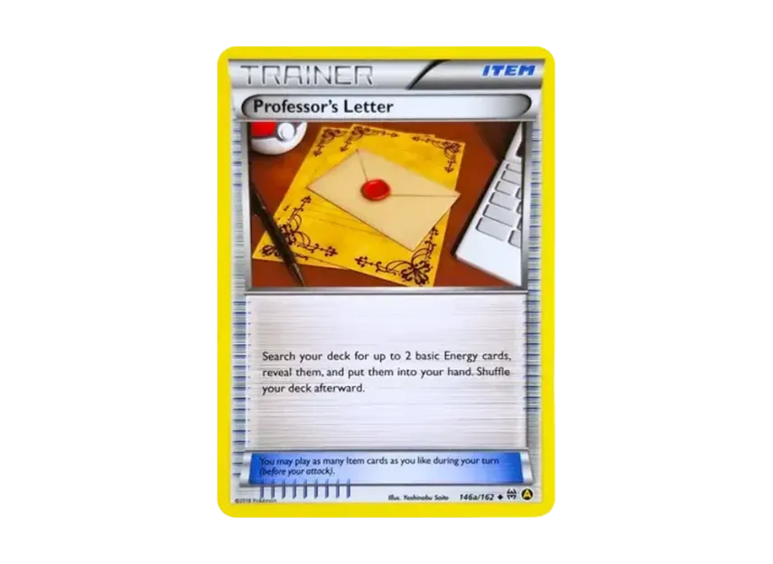 Professor's Letter U [146A/162] (Promotional Card)