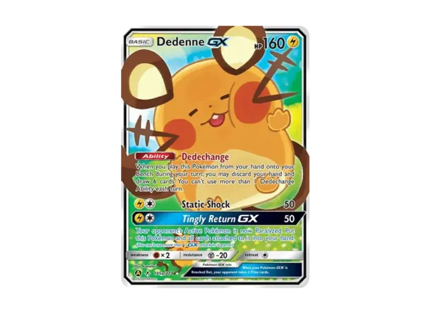 Dedenne GX UR [195A/214] (Promotional Card)