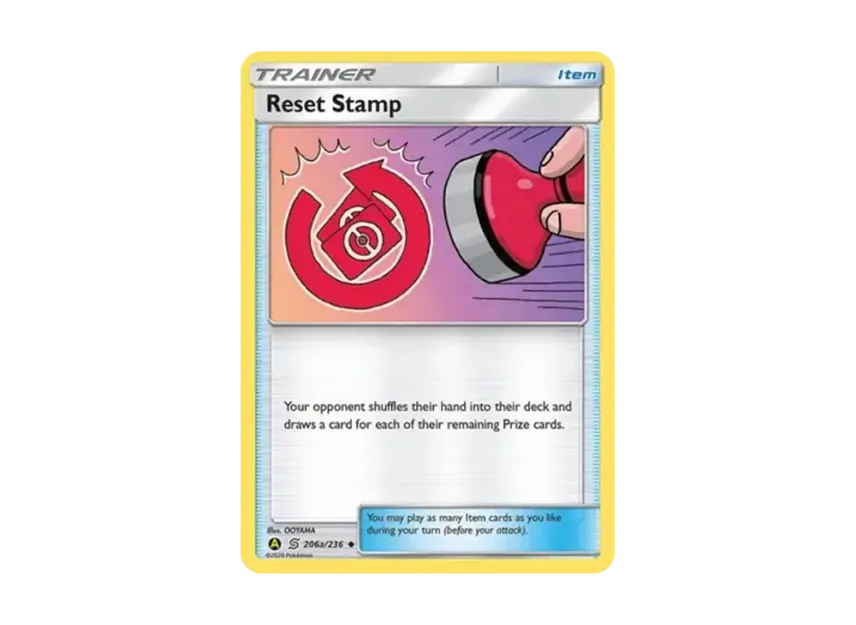 Reset Stamp U [206A/236] (Promotional Card)