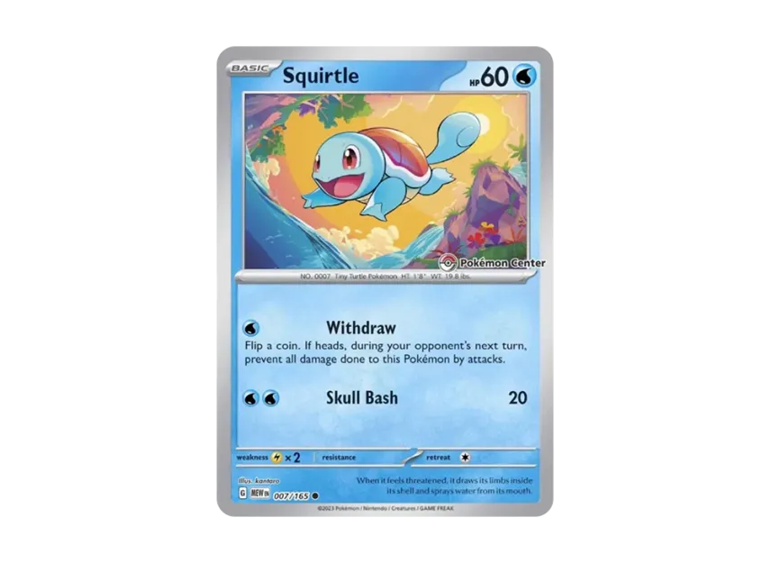 Squirtle C [MEW 007/165] [EN] (Promotional Card)