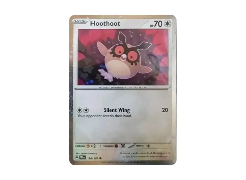 Hoothoot C : Holo [TEF 126/162] [EN] (Promotional Card)