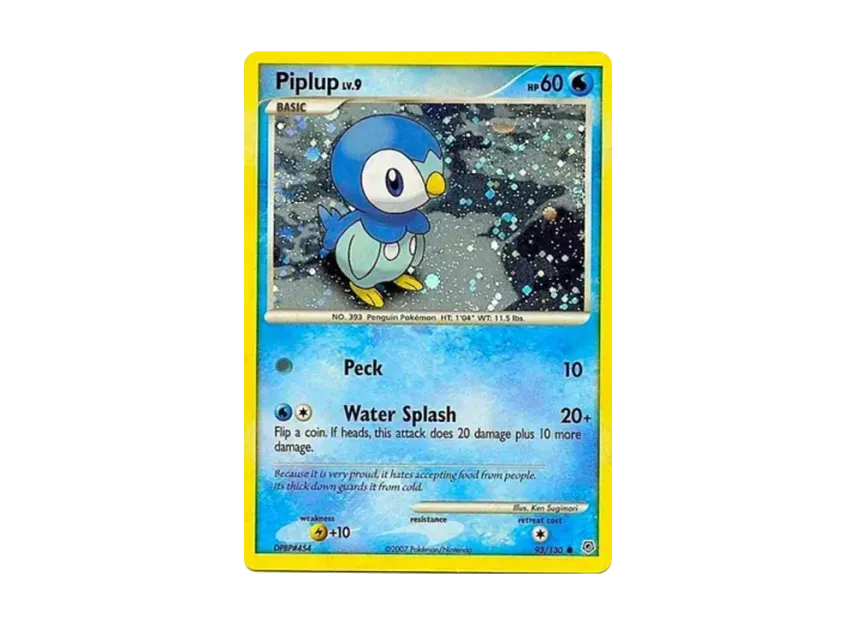 Piplup LV.9 C : Holo [130-PROMOTIONAL-CARD 93/130] (Promotional Card)