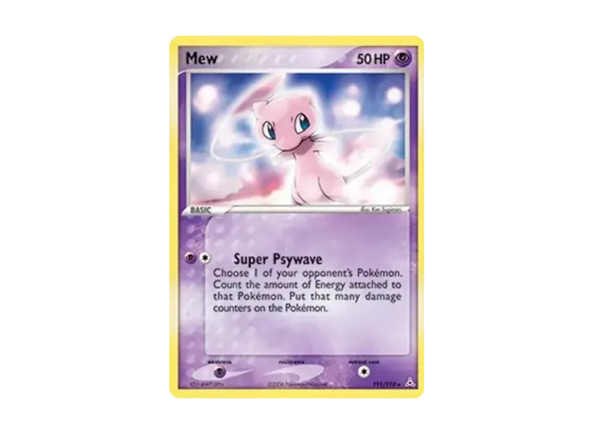 Mew R [120-PROMOTIONAL-CARD 111/120] (Promotional Card)