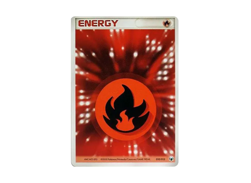 Basic Fire Energy [PCG-MR-MEW-LUCARIO-VER 010/015] (Gift Box "Mew・Lucario ver.")
