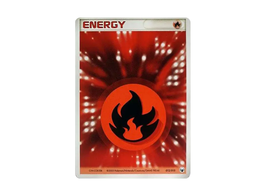 Basic Fire Energy [PCG-MR-MEW-LUCARIO-VER 012/015] (Gift Box "Mew・Lucario ver.")