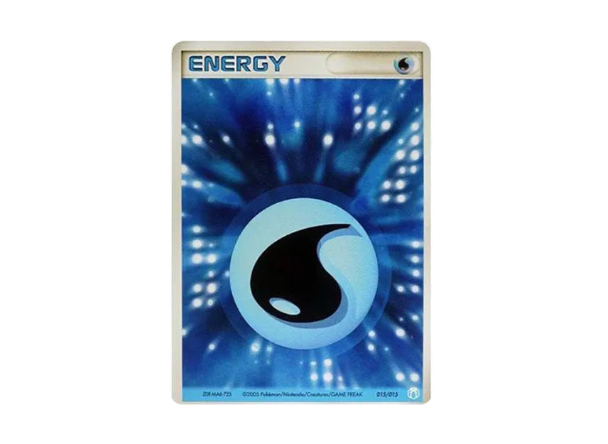 Basic Water Energy [PCG-MR-MEW-LUCARIO-VER 015/015] (Gift Box "Mew・Lucario ver.")