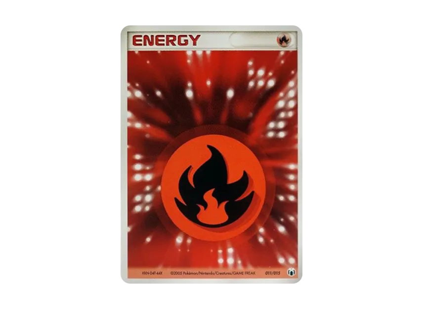 Basic Fire Energy [PCG-MR-MEW-LUCARIO-VER 011/015] (Gift Box "Mew・Lucario ver.")
