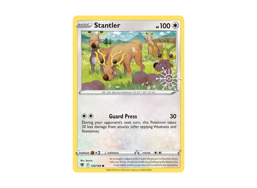 Stantler C [189-PROMOTIONAL-CARD 125/189] (Promotional Card)