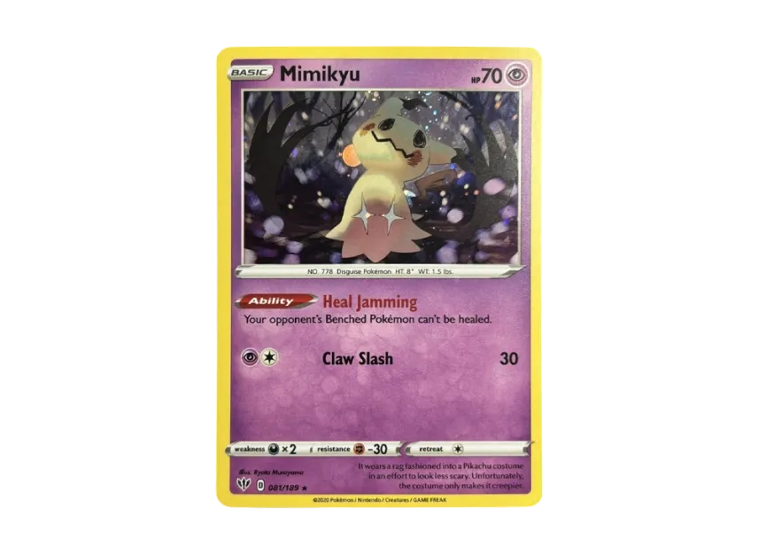 Mimikyu R : Holo [189-PROMOTIONAL-CARD 081/189] (Promotional Card)