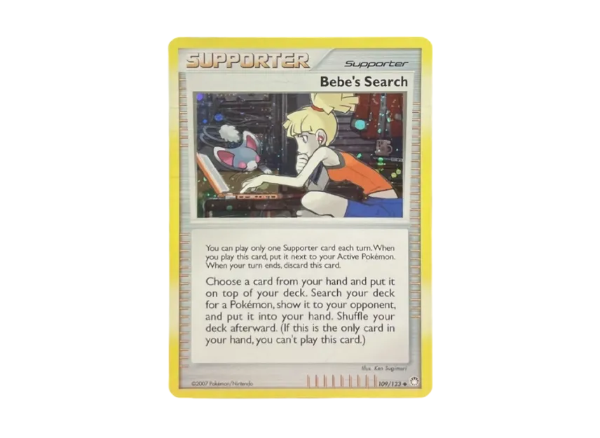 Bebe's Search U : Holo [123-PROMOTIONAL-CARD 109/123] (Promotional Card)