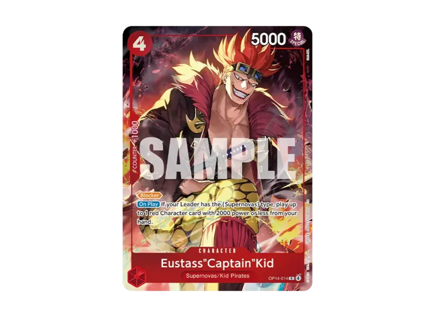Eustass"Captain"Kid R [OP14-014] [EN] (Premium Card Collection "Best Selection Vol.6")