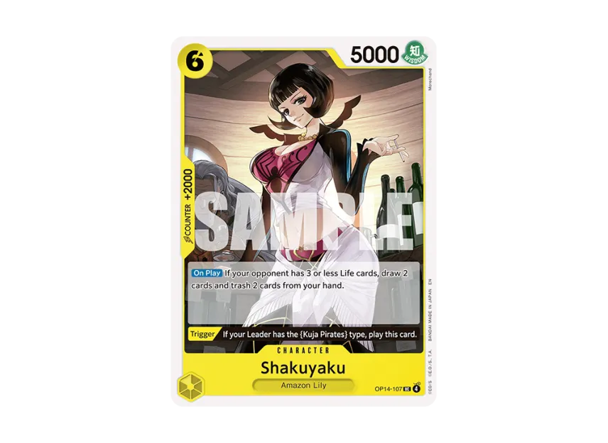Shakuyaku UC [OP14-107] [EN] (Booster Pack "THE AZURE SEA'S SEVEN")