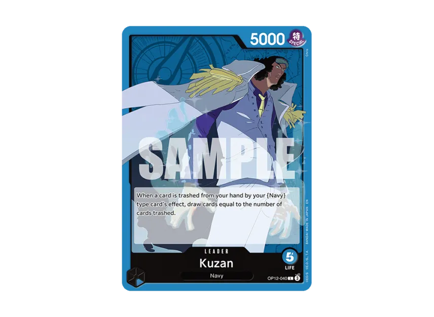 Kuzan L [OP12-040] [EN] (Booster Pack "LEGACY OF THE MASTER")