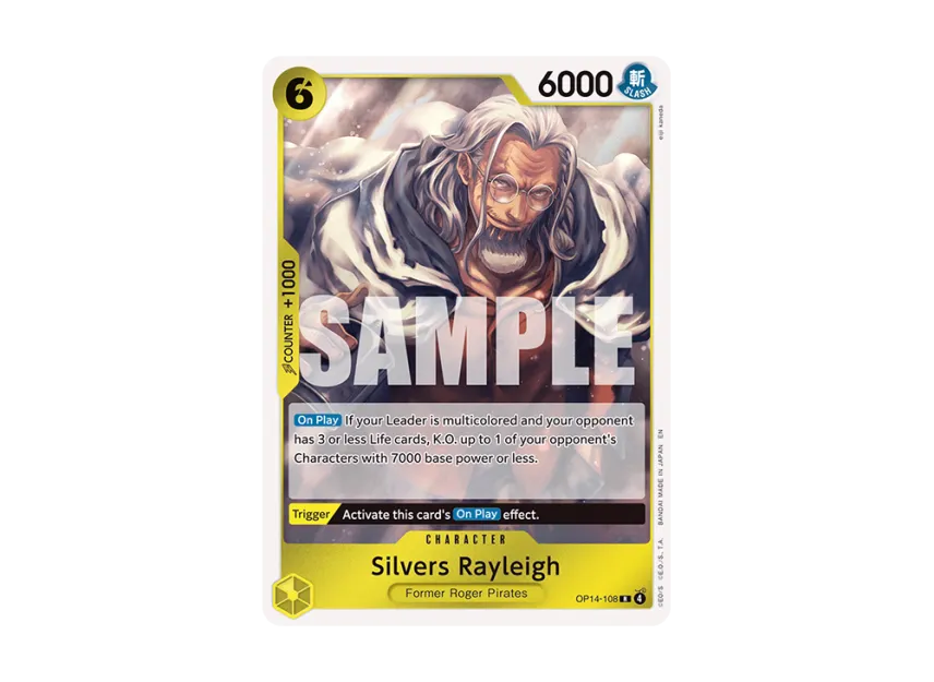 Silvers Rayleigh R [OP14-108] [EN] (Booster Pack "THE AZURE SEA'S SEVEN")