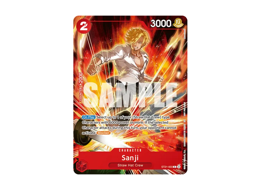Sanji C [ST21-003] [EN] (Promotional Card "Welcome Pack 2026 Vol. 1")