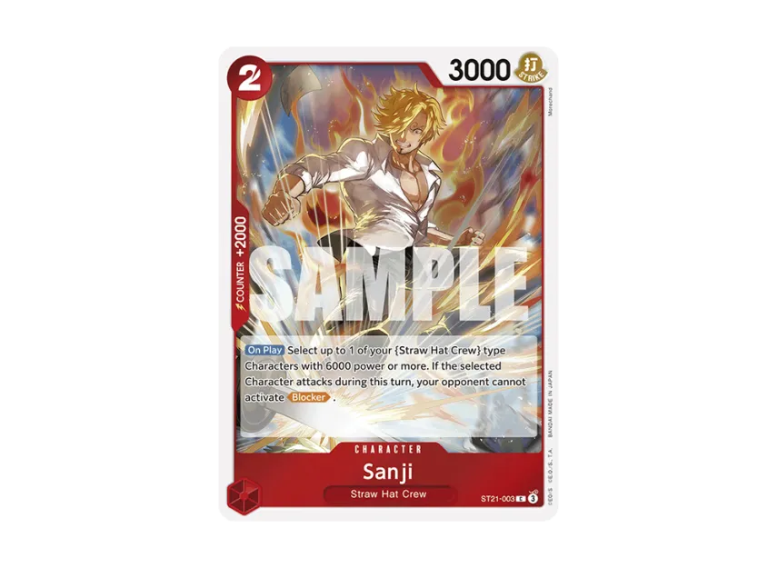 Sanji C [ST21-003] [EN] (Starter Deck EX "Gear 5")