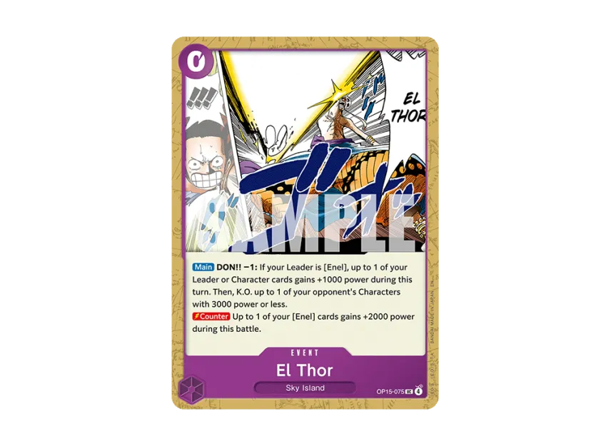 El Thor UC [OP15-075] [EN] (Booster Pack "ADVENTURE ON KAMI’S ISLAND")